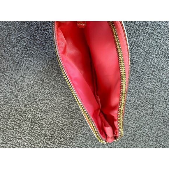 Lilly Pulitzer Wristlet Wallet Party like a Lobster Tropical Floral Coin Purse - Picture 6 of 7